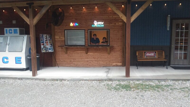 Novelty Ice Cream walk-up Counter 