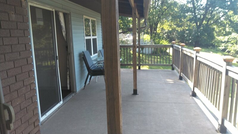 #2 portion of rear Deck