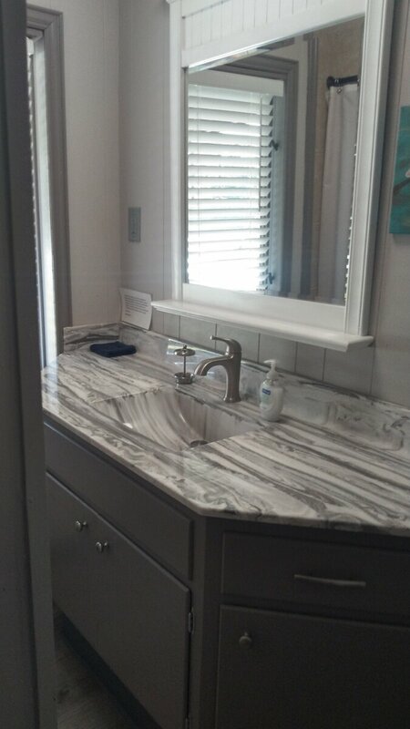 Super Tall Bath cabinet top for some of us more seasoned adults